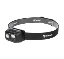 Фонарь налобный сенсорный 200 LM, IP44, USB (N-FN-HL23) NISUS PRO