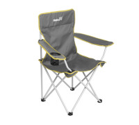Кресло складное серый/зеленый без чехла (T-HS-96806H-GG-1) Helios (пр-во ГК Тонар)