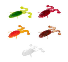 Набор приманок Crazy Frog 3,55"/9,0 см MIX 5 цветов 50шт. (HS-23-031-N) Helios