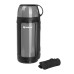 Термос (N-TM-041-G) 1400ML (крышка-кружка с ручк, доп.пл.чашка, скл.ручки, ремень) Nisus