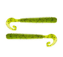 Твистер Credo Long Body 2,95"/7,5 см Pepper Lime 12шт. (HS-9-009) Helios