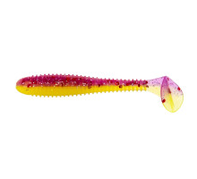 Виброхвост Catcher 3,55"/9 см Fio & Acid lemon 5шт. (HS-2-027) Helios