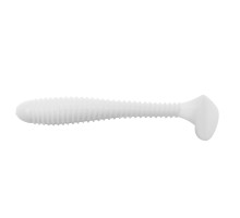 Виброхвост Catcher 3,55"/9 см White 5шт. (HS-2-001) Helios