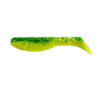 Виброхвост Chubby 3,55"/9 см Green Lime 5шт. (HS-4-010) Helios