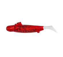 Виброхвост Jap 3,15"/8 см Red Sparkles WT 7шт. (HS-32-034) Helios