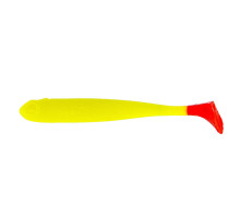 Виброхвост Jumbo 4,95"/12.5 см Acid lemon & Red 5шт. (HS-7-029) Helios
