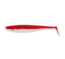 Виброхвост Trofey 5.5"/14см Red & White 4шт. (HS-25-003) Helios