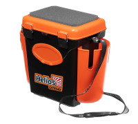 Ящик зимний FishBox односекционный (10л) оранжевый Helios