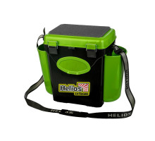 Ящик зимний FishBox односекционный (10л) зеленый Helios