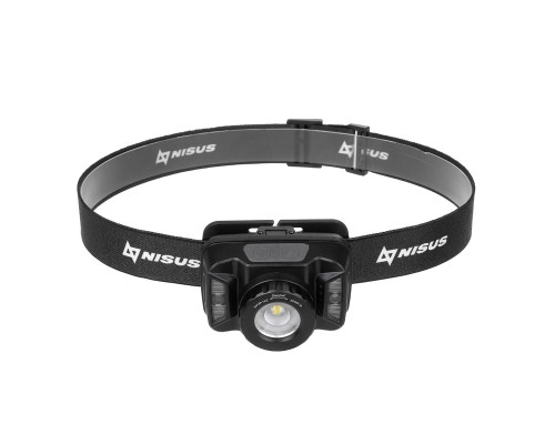 Фонарь налобный сенсорный 380 LM, IP44, USB (N-FN-HL18) NISUS PRO Фонарь налобный сенсорный 380 LM, IP44, USB (N-FN-HL18) NISUS PRO