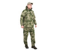 Костюм летний противоэнцефалитный СТОП-КЛЕЩ Т/С, цв.зеленый р.40-42/170 (T-KS-SТ-М1124-40-42) Helios