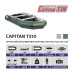 Лодка Капитан Т310 киль+пол зеленая Тонар