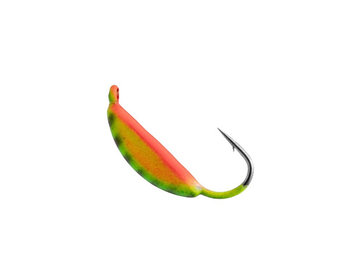 Мормышка вольф Супер банан с ушком краш 3мм 0,60гр 231 (MW-1830-231) Helios