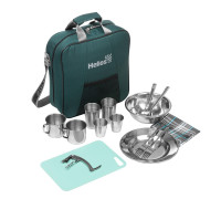 Набор для пикника Picnic на 2 персоны зеленый (HS-PCG-2) Helios МП