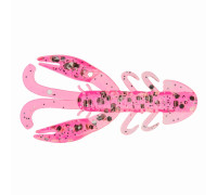 Рак Omar 2,05"/5,2 см Silver Sparkles & Pink 15шт. (HS-24-035) Helios