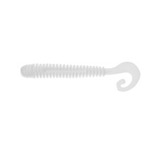 Твистер Credo Long Body 2,95"/7,5 см White 12шт. (HS-9-001) Helios