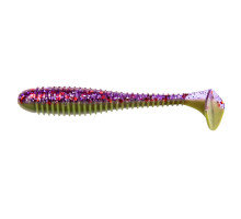 Виброхвост Catcher 3,55"/9 см Fio & Lime 5шт. (HS-2-014) Helios