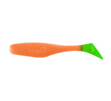 Виброхвост Vigor 3,75"/9.5 см Orange & Green 7шт. (HS-6-025) Helios