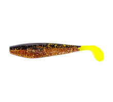 Виброхвост Zander 4"/10,2см Black Sparkles LT 5шт. (HS-36-033) Helios