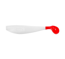 Виброхвост Zander 4"/10,2см White RT 5шт. (HS-36/1-003) Helios