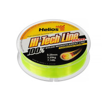 Леска Hi-tech Line Nylon Fluorescent Yellow 0,20mm/100 (HS-NBF 20/100) Helios