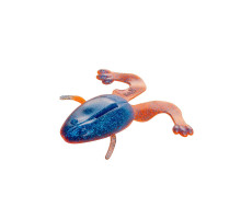 Лягушка Crazy Frog 2,36"/6,0 см Star Blue & Orange 10шт. (HS-22-044) Helios