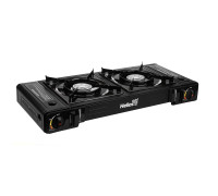 Плита газовая портативная двухконфорочная (HS-BDZ-2X155) Helios