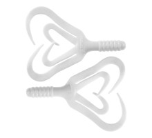 Твистер Credo Four Tail 3,35"/8,5 см White 10шт. (HS-20-001) Helios