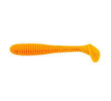 Виброхвост Catcher 3,55"/9 см Orange & Sparkles 5шт. (HS-2-022) Helios