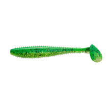 Виброхвост Shaggy 3,35"/8,5 см Green Peas 5шт. (HS-16-051) Helios