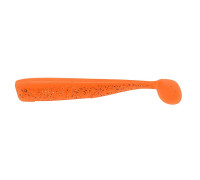 Виброхвост несъедоб. Chebak 3,15"/8 см Orange & Sparkles 100шт. (HS-3-022-N) Helios