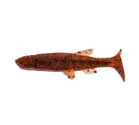 Виброхвост несъедоб. Nelma 3.15"/8 см Rusty Gold 100шт. (HS-26-006-N) Helios