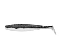 Виброхвост несъедоб. Trofey 5.5"/14см Black & White 50шт. (HS-25-023-N) Helios