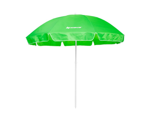 Зонт пляжный d 2,4м прямой зеленый (28/32/210D) (N-240) NISUS