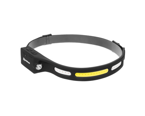 Фонарь налобный сенсорный LED-200 LM, COB-200LM, IPX4, USB (N-FN-HL76) NISUS PRO Фонарь налобный сенсорный LED-200 LM, COB-200LM, IPX4, USB (N-FN-HL76) NISUS PRO