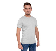 Комплект футболок 2 шт., цв.темно-синий/серый меланж  р.60 Helios