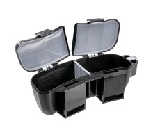 Коробка для приманок и наживки поясная 2 отдела 25.5х11х9.5cm (PR-XD-37) Premier
