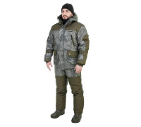 Костюм зимний Coldfront полукомбинезон, алова/хаки р.58/182 Nisus