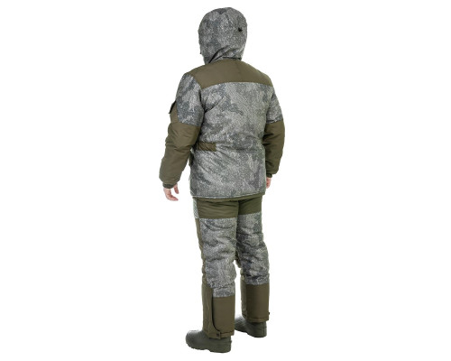 Костюм зимний Coldfront полукомбинезон, алова/хаки р.58/182 Nisus Костюм зимний Coldfront полукомбинезон, алова/хаки р.58/182 Nisus