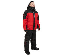 Костюм зимний рыболовный CASTOR, цв.красный, р.3XL, 10/10 К, Шелтер до-50С (T-KSC-3XL-56/182R) NISUS
