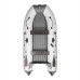 Лодка Алтай А360 белый/серый, надувное дно Тонар