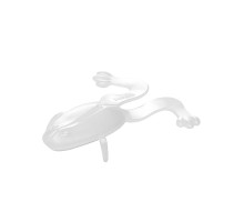 Лягушка Crazy Frog 3,55"/9,0 см White 4шт. (HS-23-001) Helios