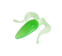 Лягушка несъедоб. Frog 2,56"/6,5 см Electric green 100шт. (HS-21-007-N) Helios