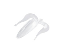 Лягушка несъедоб. Frog 2,56"/6,5 см White 100шт. (HS-21-001-N) Helios