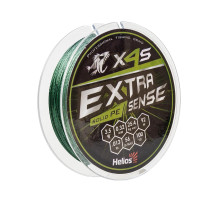 Шнур Extrasense X4S PE Green 92m 3.5/56LB 0.32mm (HS-ES-X4S-3.5/56LB) Helios