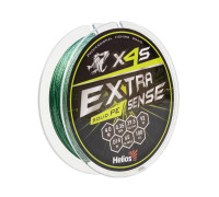 Шнур Extrasense X4S PE Green 92m 4/65LB 0.35mm (HS-ES-X4S-4/65LB) Helios