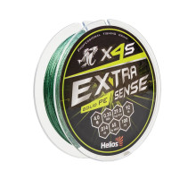 Шнур Extrasense X4S PE Green 92m 4/65LB 0.35mm (HS-ES-X4S-4/65LB) Helios