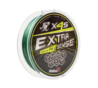 Шнур Extrasense X4S PE Green 92m 5/74LB 0.39mm (HS-ES-X4S-5/74LB) Helios