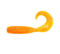 Твистер Тiny Credo 1,55"/4 см Orange & Sparkles 12шт. (HS-8-022) Helios