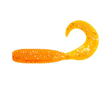 Твистер Тiny Credo 1,55"/4 см Orange & Sparkles 12шт. (HS-8-022) Helios